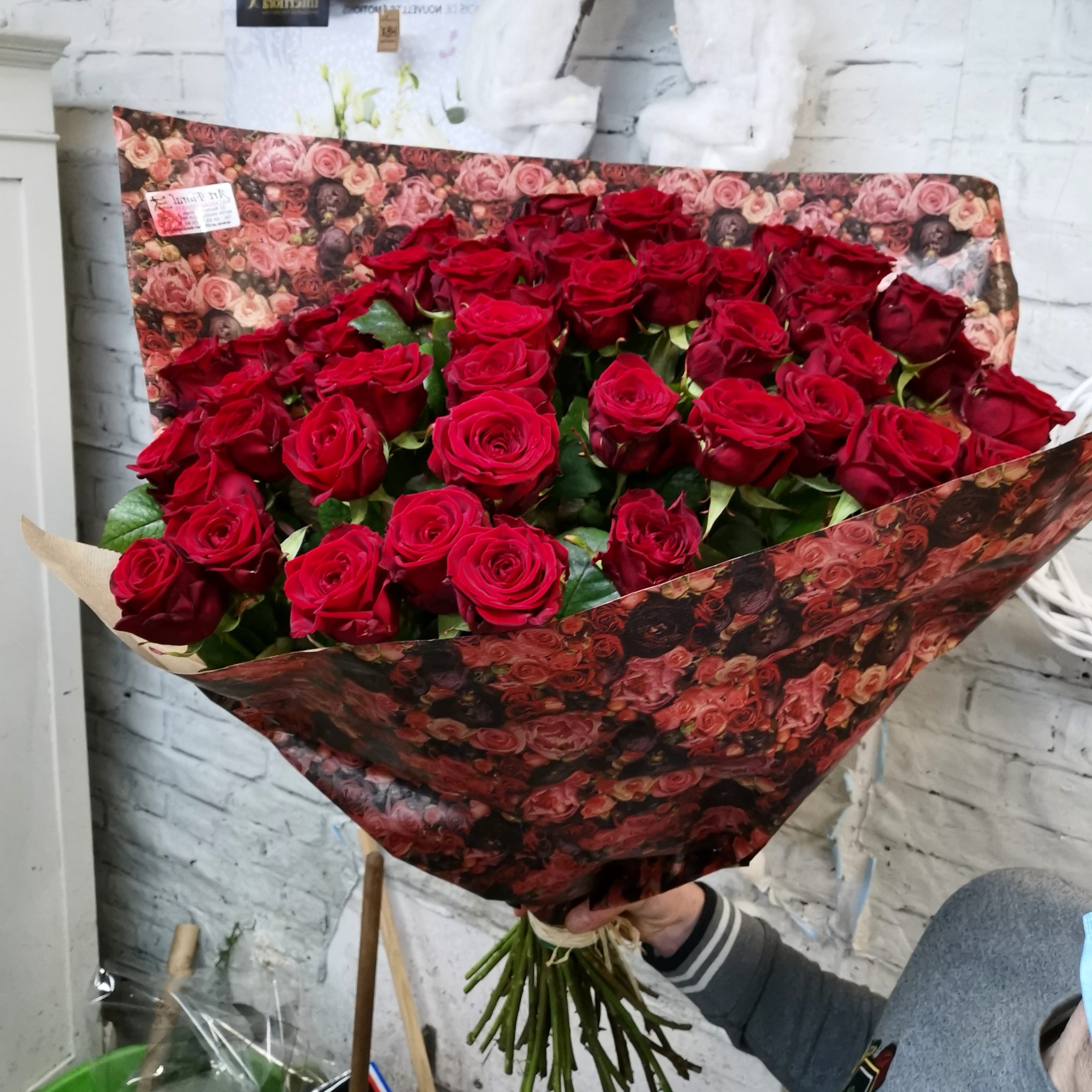 Les Bouquet de Grandes Roses Rouges ! – Art Floral Macabiau Gineste