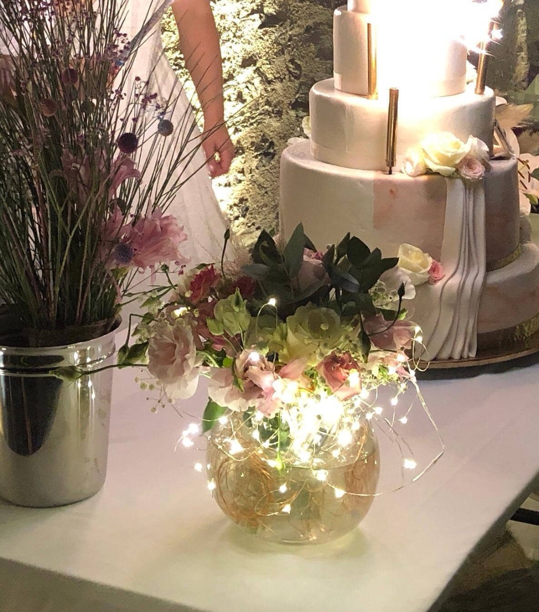 10 Bouquets de tables de Mariage - taille standard – Image 2