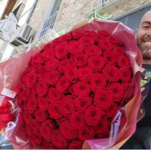 Grand Bouquet de Grandes Roses Rouges ! – Art Floral Macabiau Gineste