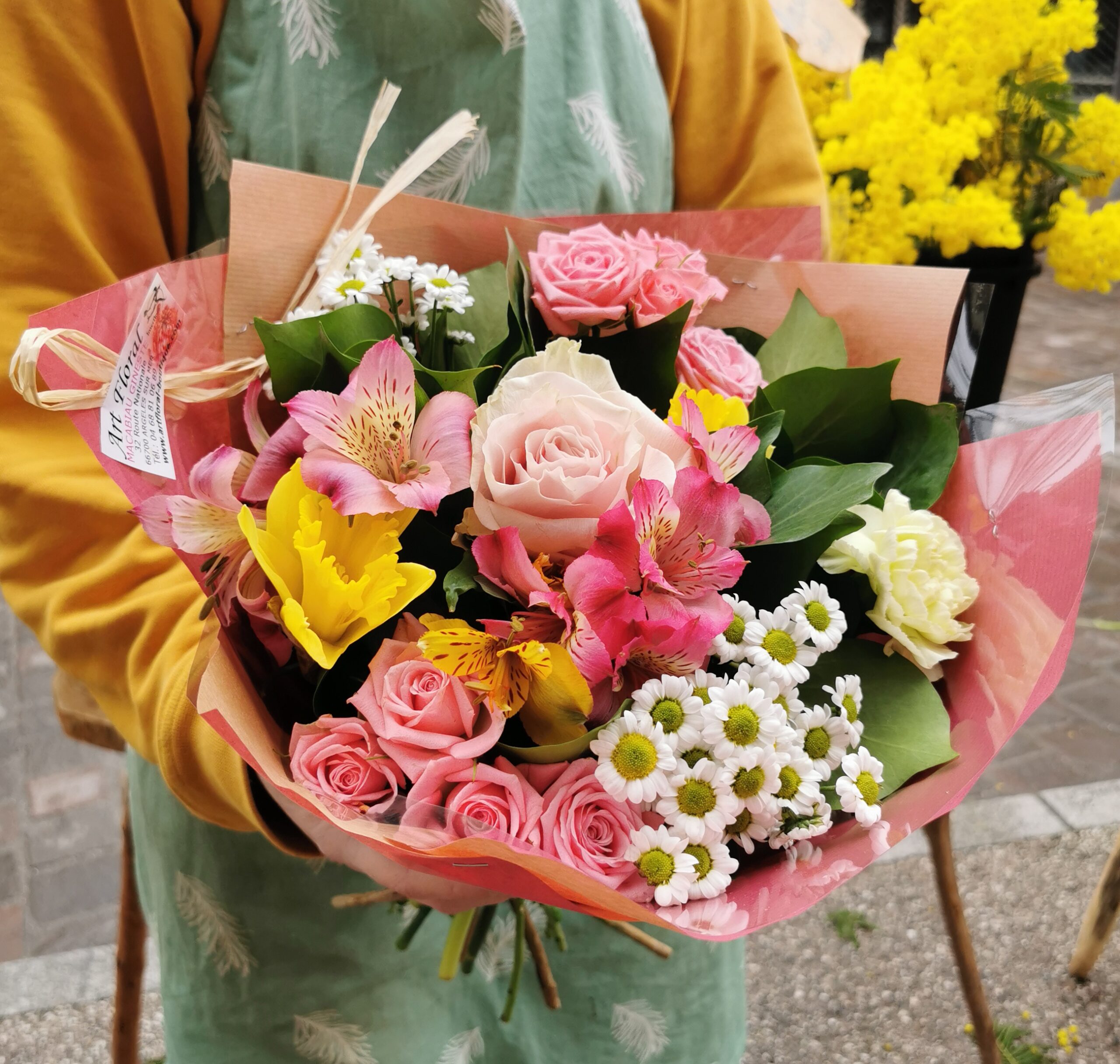 bouquet caline fete des grands meres