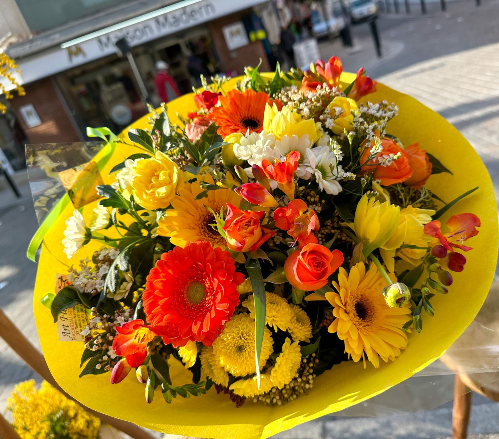 Bouquet de fleurs de saison